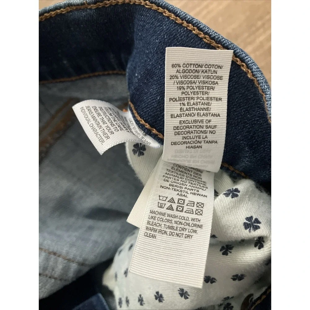 Lucky Brand 121 Slim Straight Jeans Mens 40x30 Medium Wash Blue Denim Pants